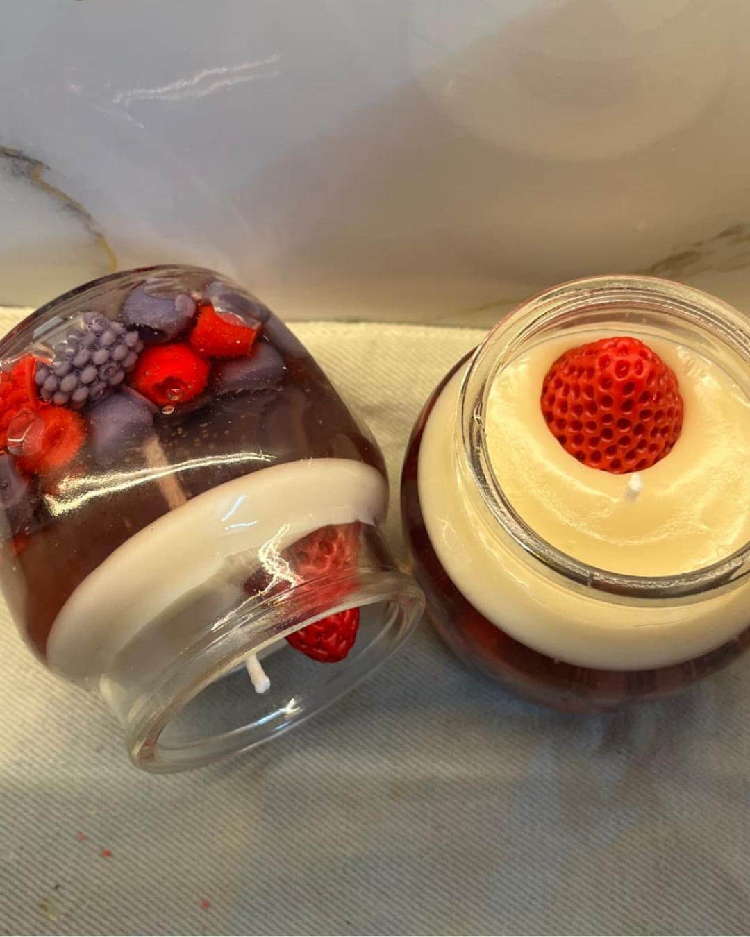 Berry Bliss Dessert Candle