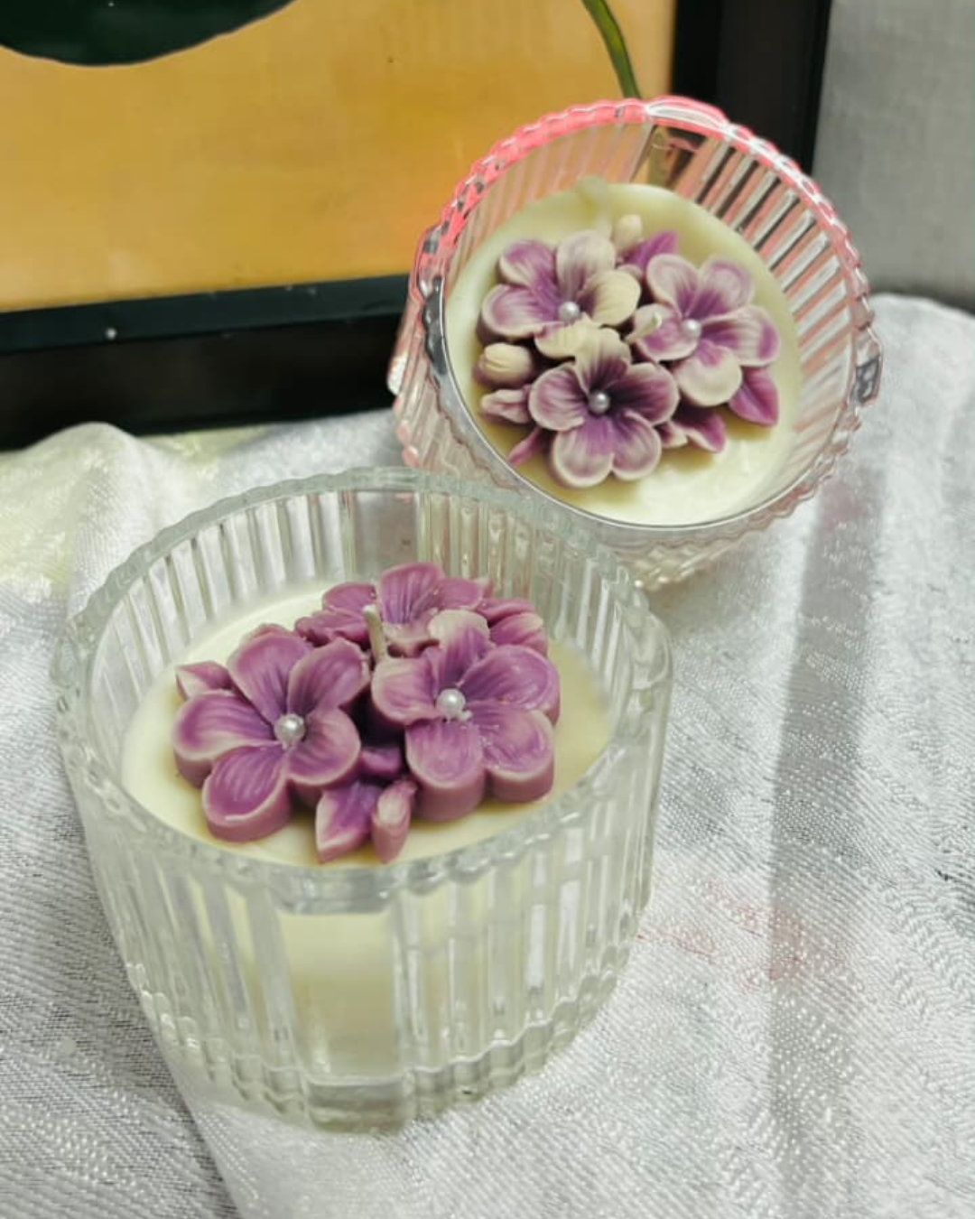 Plumeria Luxe Candle
