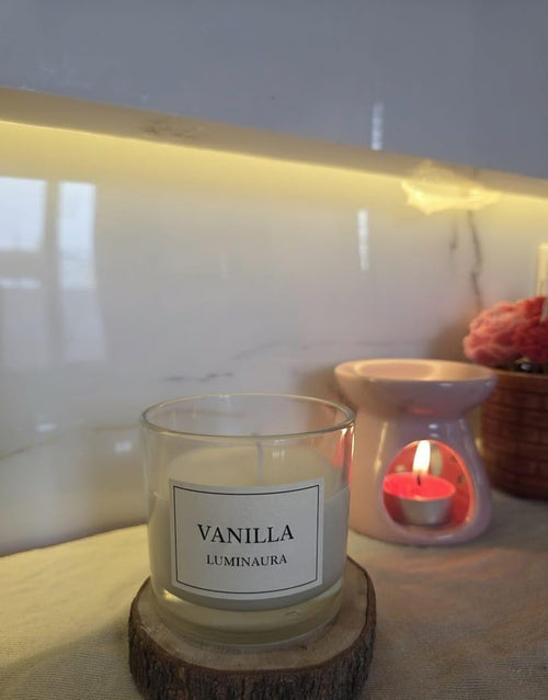 Calm haven murphy Glass jar candle