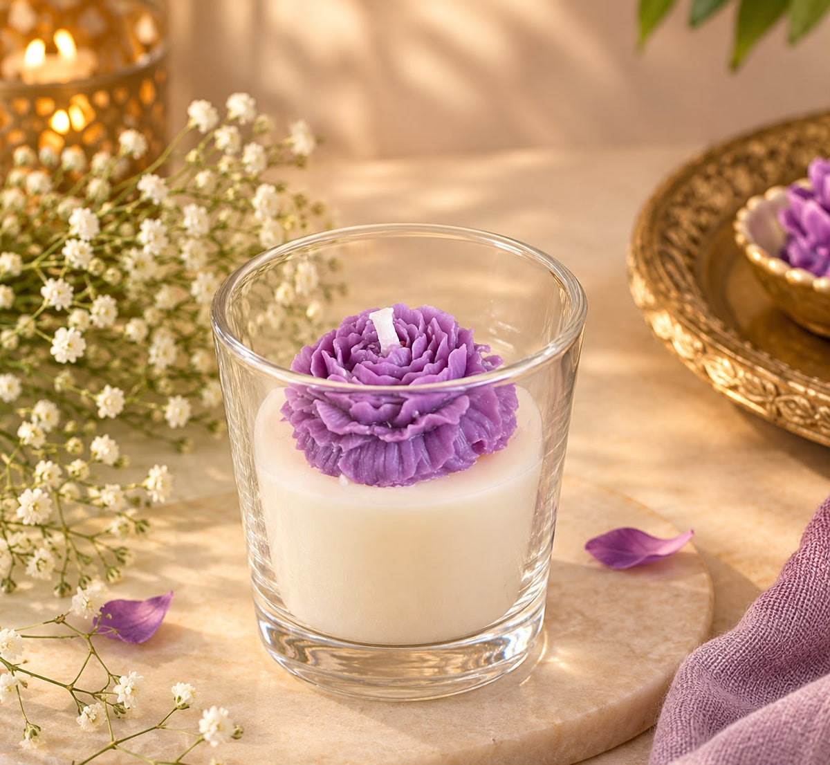 Utsav shot glass candles( Pack of happiness )