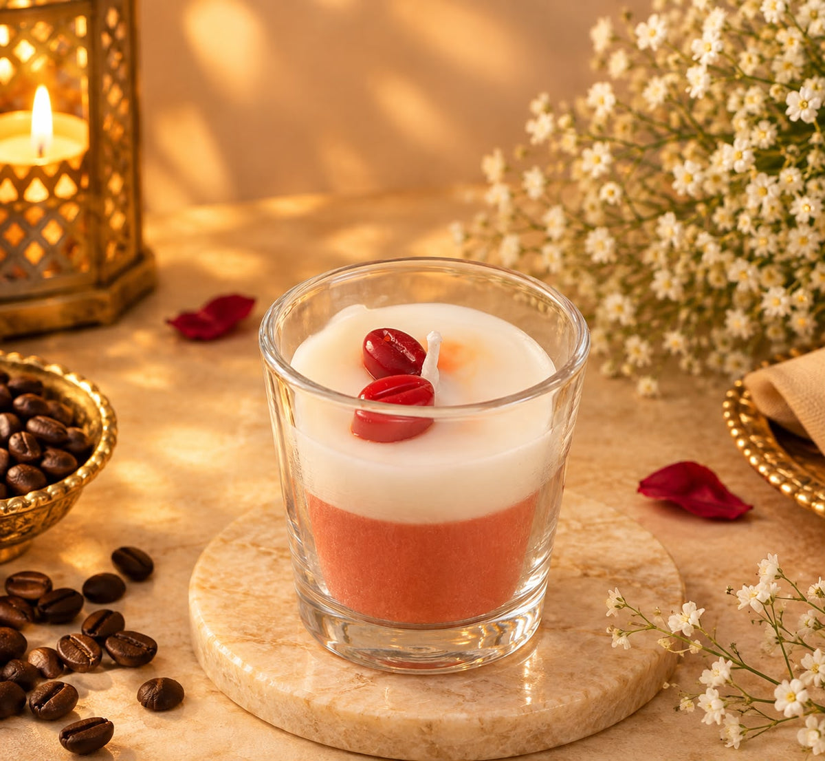 Utsav shot glass candles( Pack of happiness )