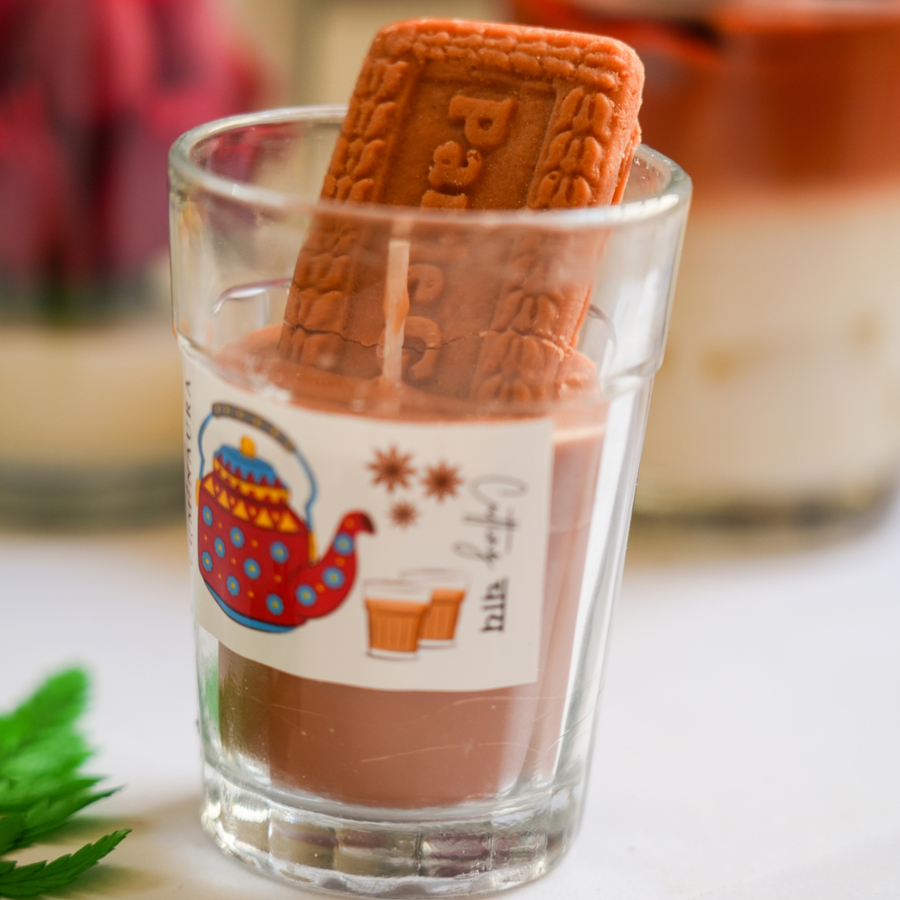 चाय Candle ( Set of 2 )