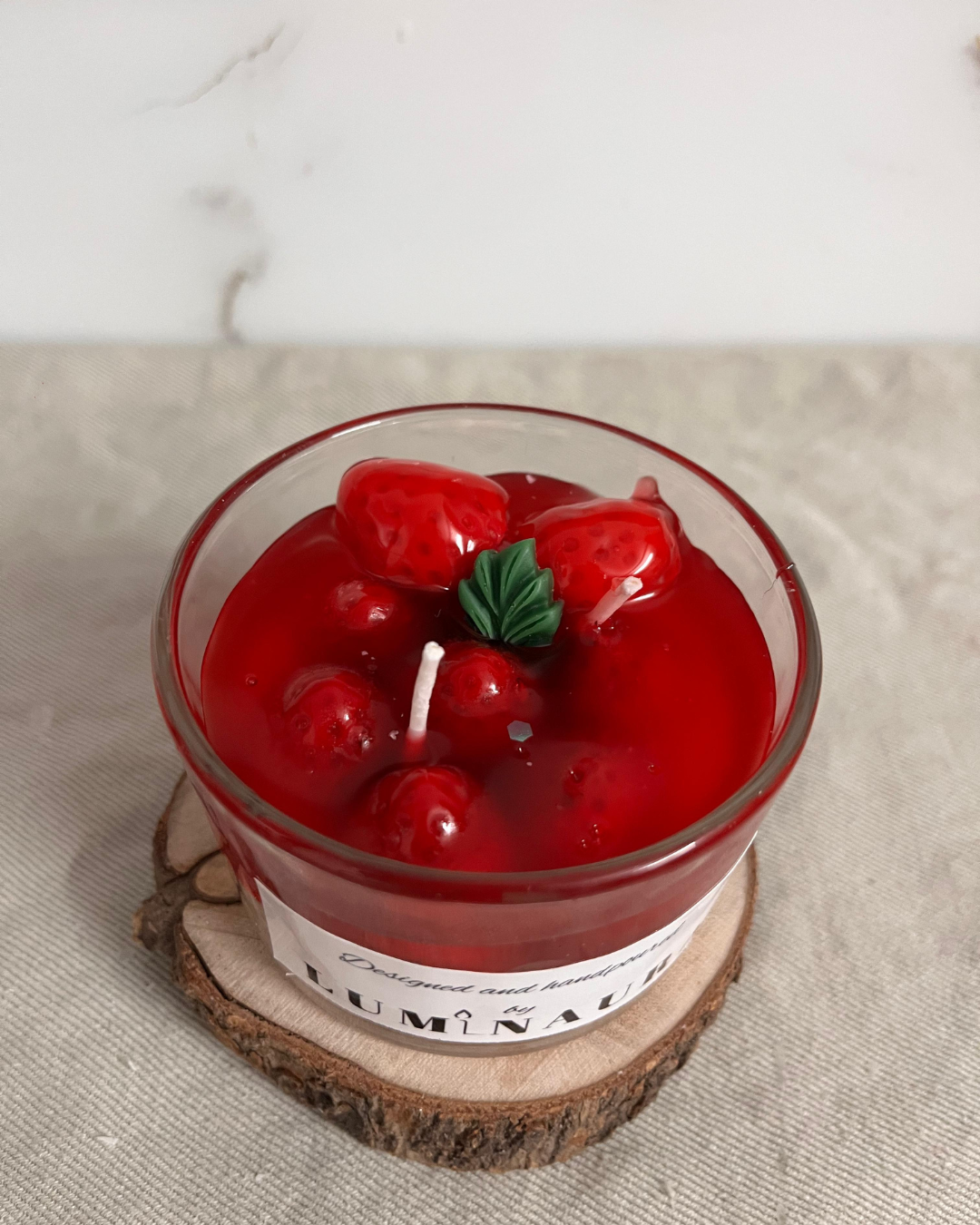 Strawberry Jar Candle