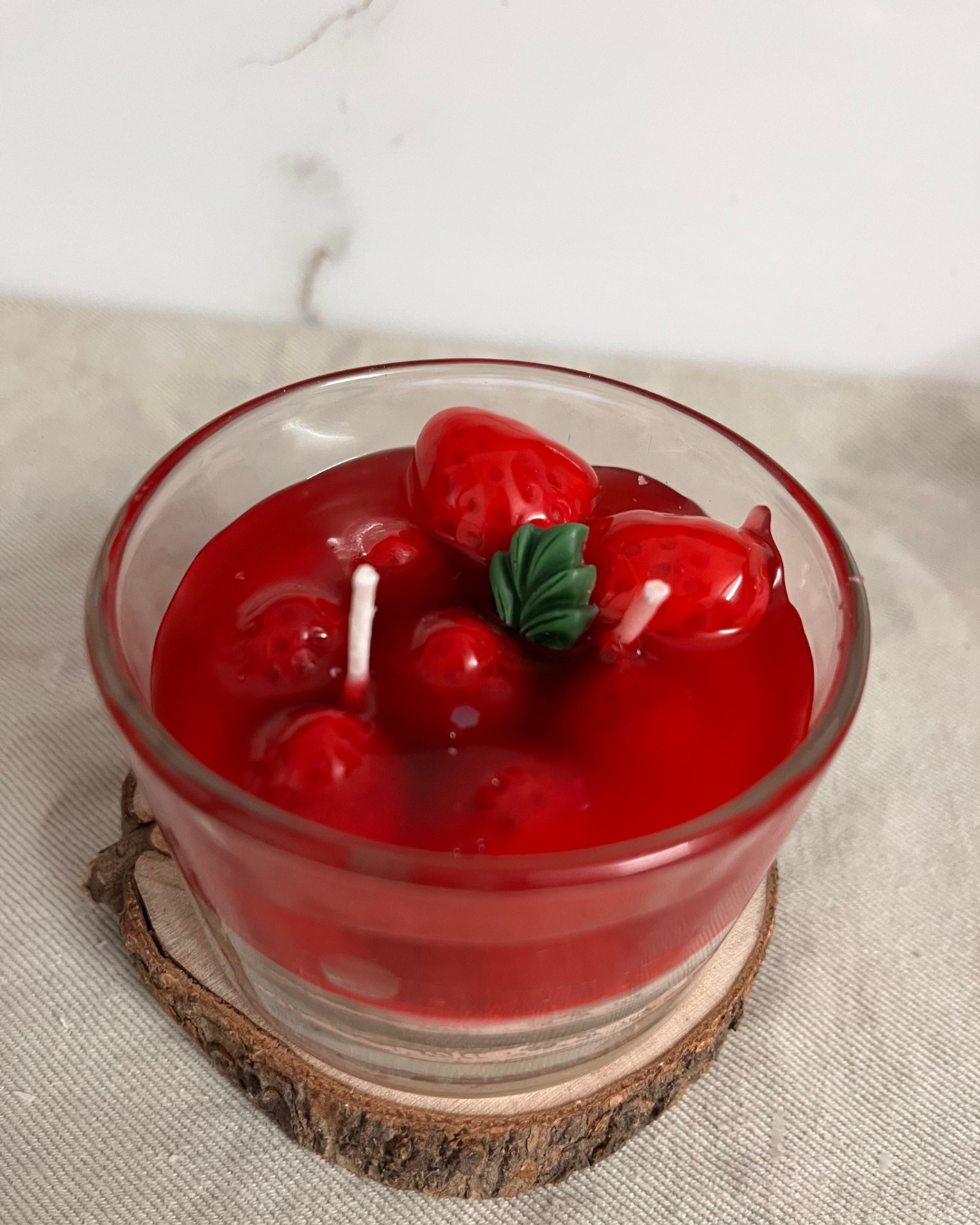 Strawberry Jar Candle