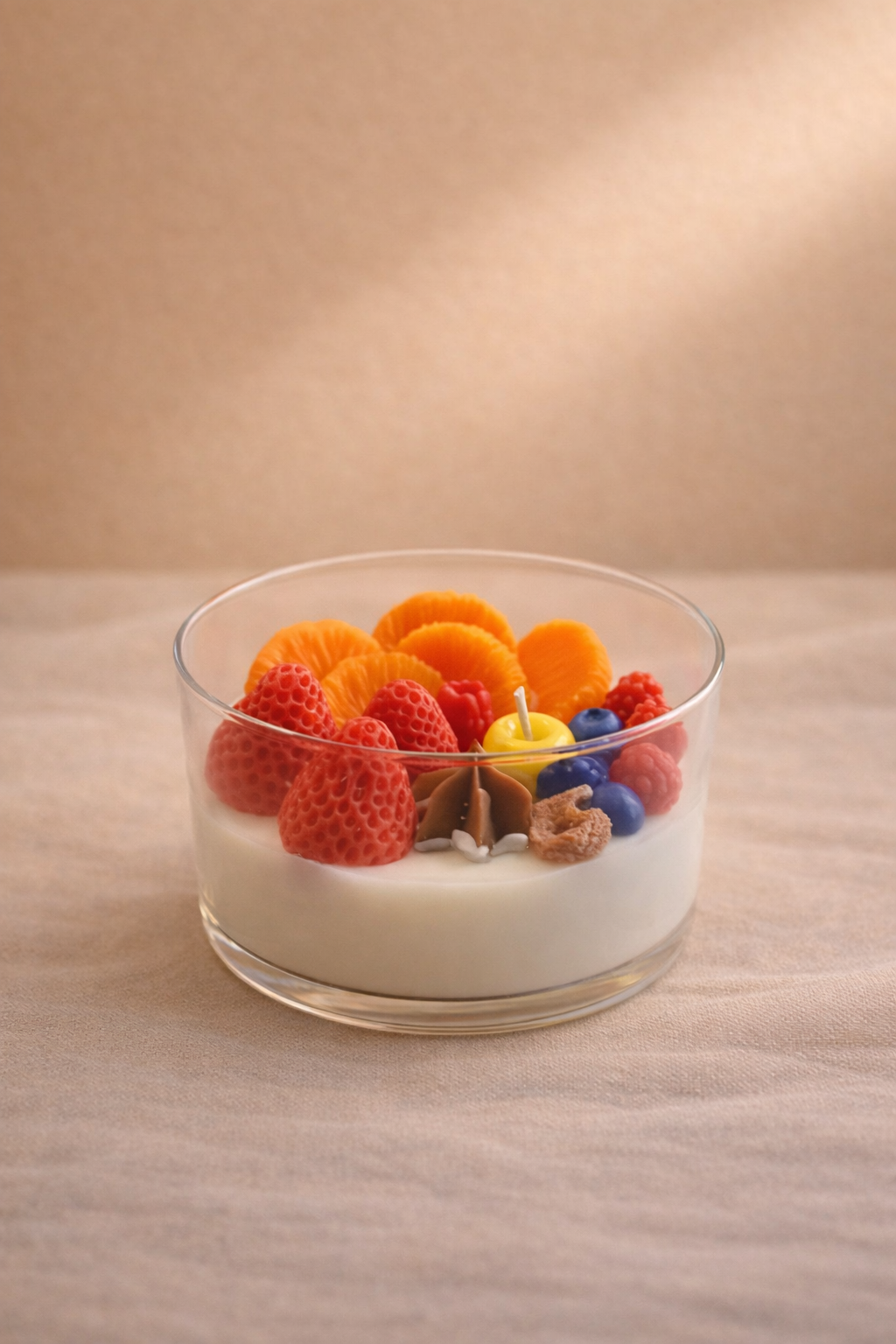 Morning Harvest mix fruit Bowl Candle