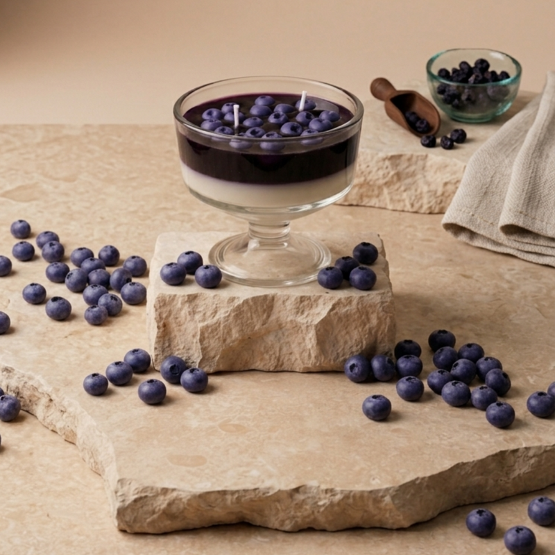 Midnight Blueberry Glow Candle